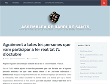 Tablet Screenshot of abs.sants.org